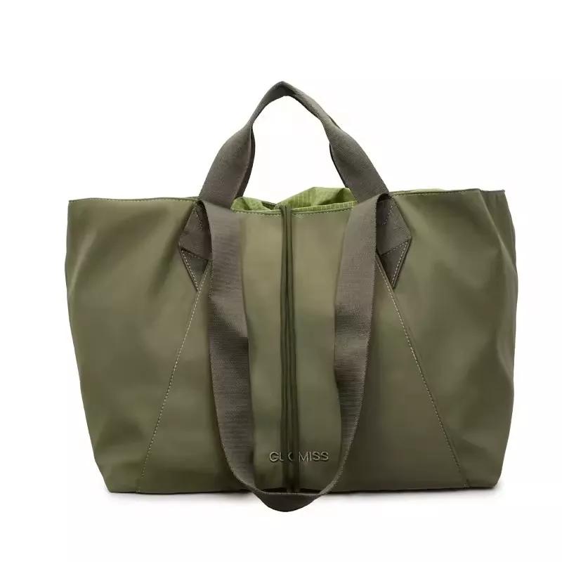 Borsa tote casual in nylon impermeabile