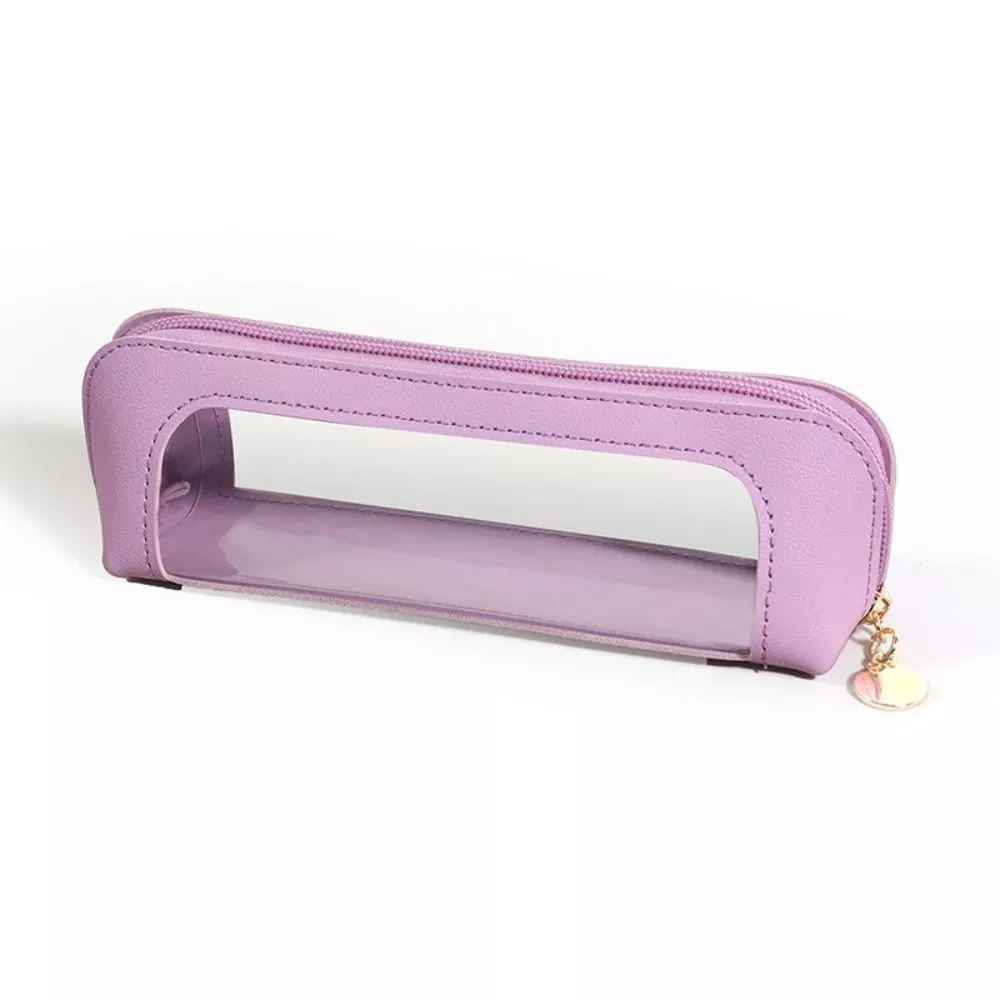Borsa a marsupio in PVC liscio con cerniera