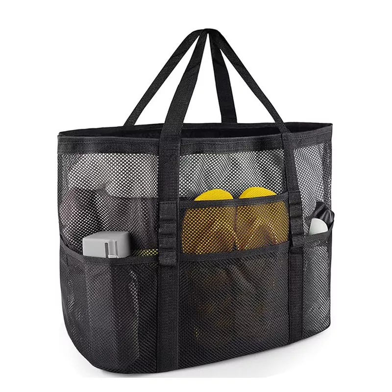 Borsa da spiaggia grande in rete